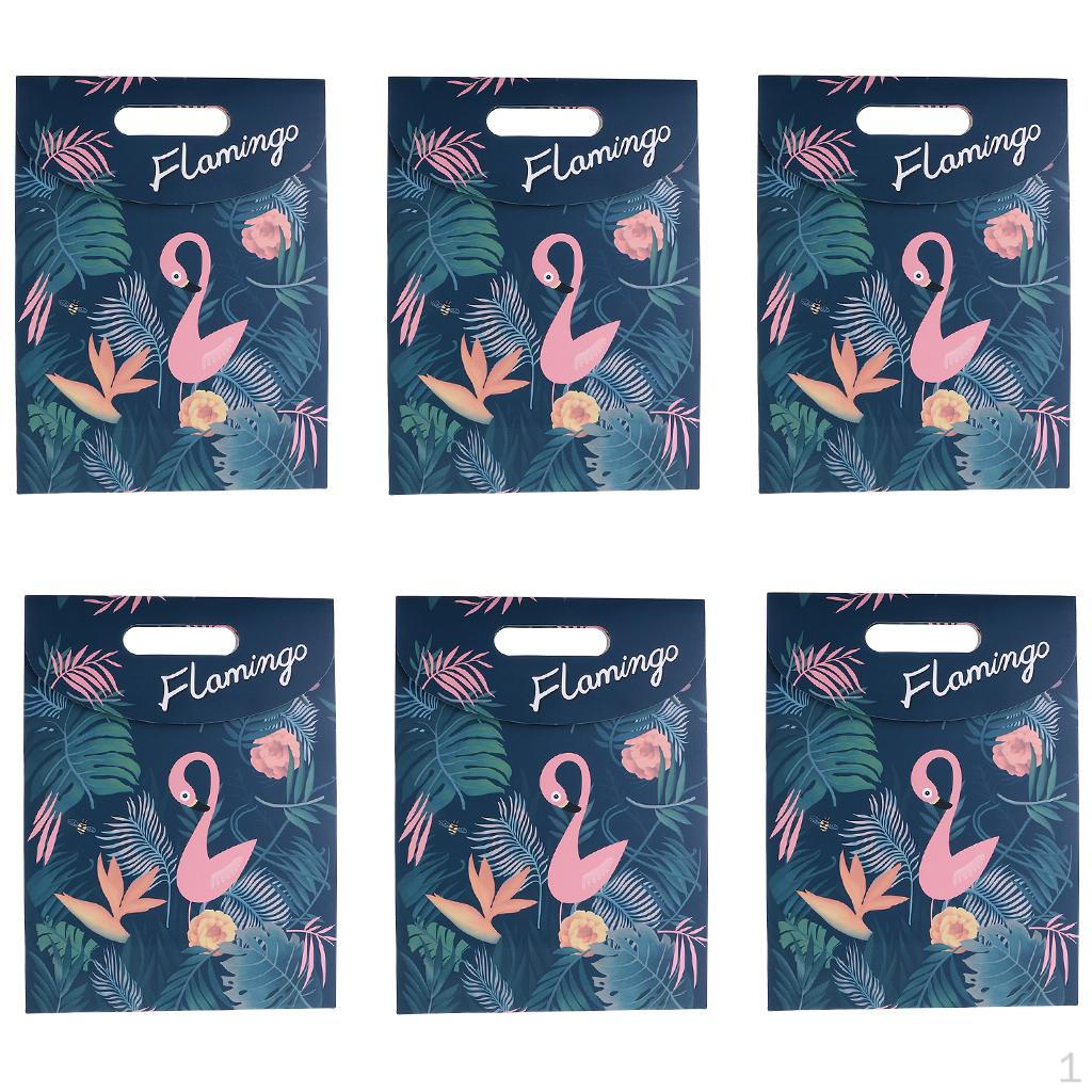 6pcs Flamingo Paper Handle Carry Bags 19 x 9 x 26 cm
6pcs Flamingo Paper Handle Carry Bags 19 x 9 x 26 cm