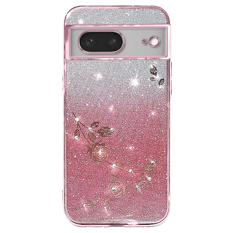 KADEM Чохол для Google Pixel 8 з квітковим декором, градієнтна задня кришка з ТПУ Rose Gold
KADEM Чохол для Google Pixel 8 з квітковим декором, градієнтна задня кришка з ТПУ Rose Gold