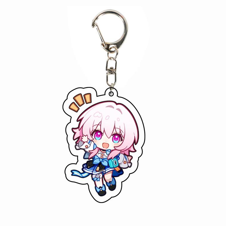 Game Honkai: Star Rail KeyChain Q Version Himeko Dan Heng Men Key Chain for Women Kawaii Figure Keyring Pendant Gifts 6CM 6 cm&Commonly&Commonly
Game Honkai: Star Rail KeyChain Q Version Himeko Dan Heng Men Key Chain for Women Kawaii Figure Keyring Pendant Gifts 6CM 6 cm&Commonly&Commonly