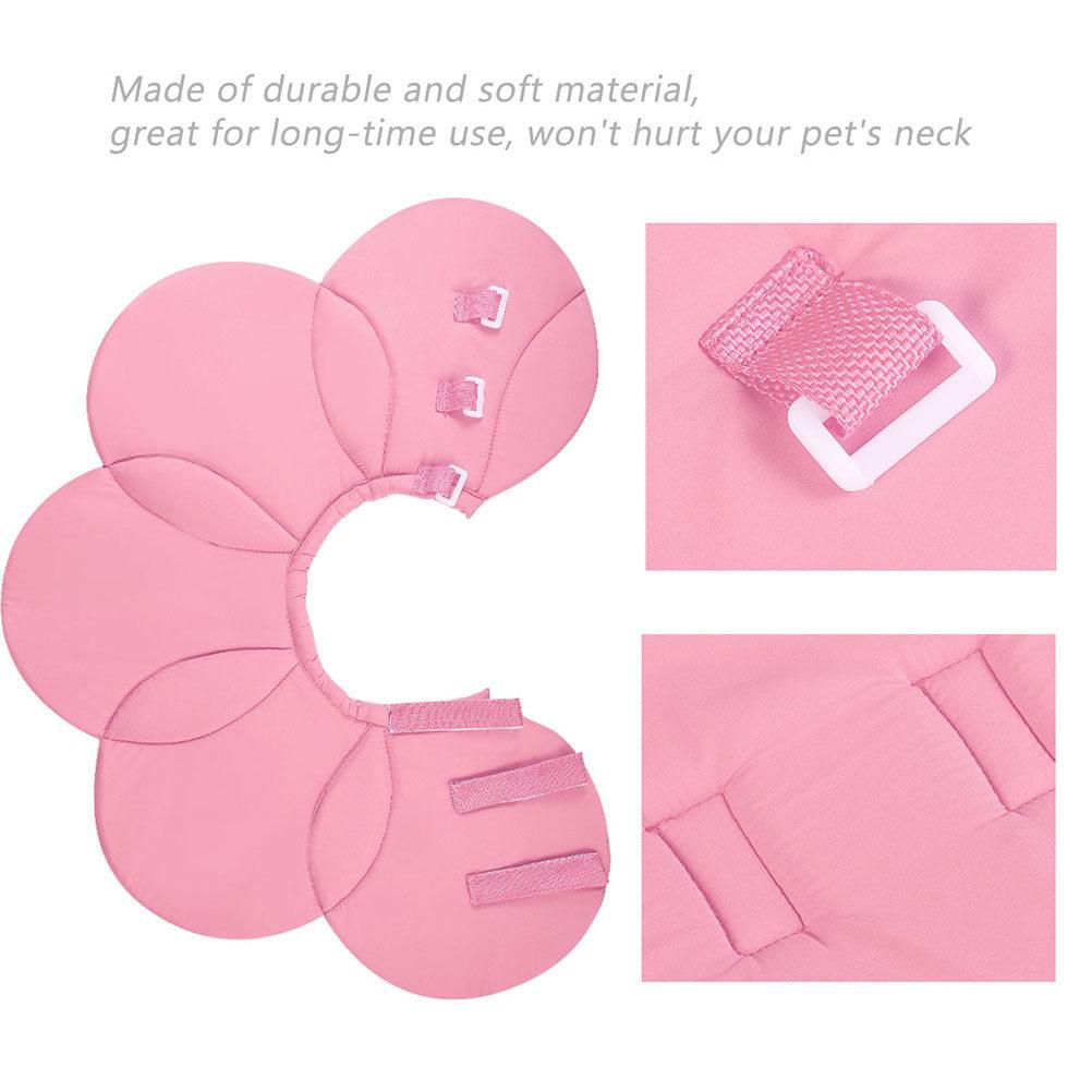 Pet Flower Recovery Collar Size L Lightweight Protective Elizabethan Dog Collar Anti-Licking Neck Circle Pet Necklace рожевий
Pet Flower Recovery Collar Size L Lightweight Protective Elizabethan Dog Collar Anti-Licking Neck Circle Pet Necklace рожевий