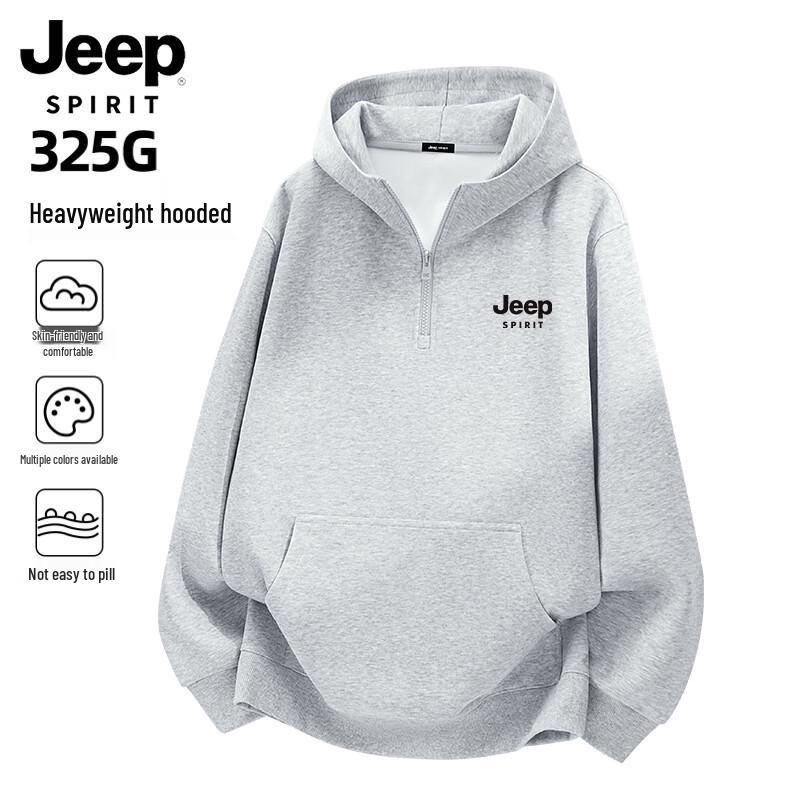 JEEP SPIRIT Men s Spring Printed Half-Zip Pullover Hooded Sweatshirt XL
JEEP SPIRIT Men s Spring Printed Half-Zip Pullover Hooded Sweatshirt XL