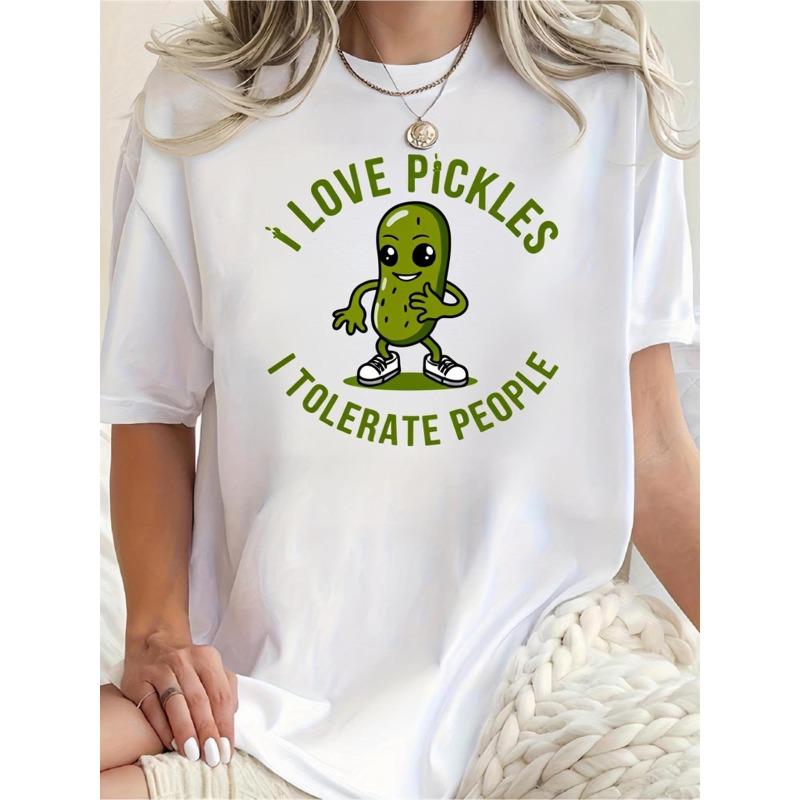Unisex Funny I Love Pickles I Tolerate People Slogan Tee Casual Short Sleeve Crewneck Pickle Lovers Graphic All Season Foodie Gift S белый
Unisex Funny I Love Pickles I Tolerate People Slogan Tee Casual Short Sleeve Crewneck Pickle Lovers Graphic All Season Foodie Gift S белый
