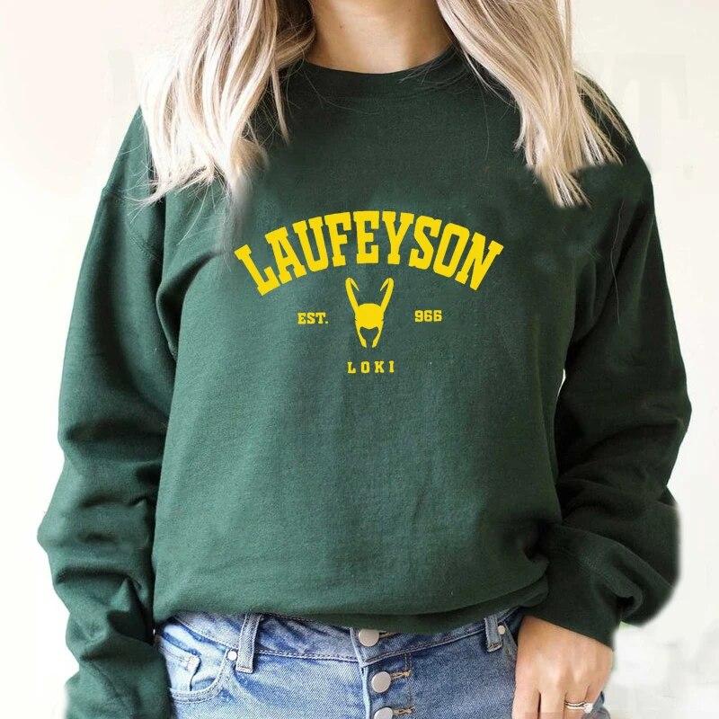 Loki Laufeyson Est 965 Sweatshirt Women Harajuku Pullover Woman Clothig Streetwear God of Mischief Hoodies Sweat Top Female
Loki Laufeyson Est 965 Sweatshirt Women Harajuku Pullover Woman Clothig Streetwear God of Mischief Hoodies Sweat Top Female
