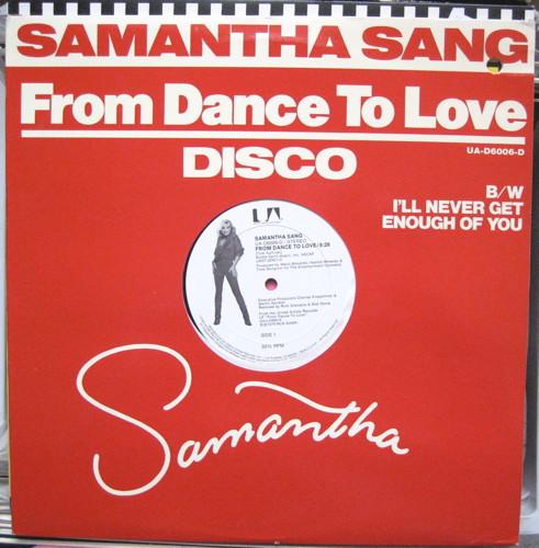 12inch Record SAMANTHA SANG From Dance To Love Ill Never Get UAD6006D United Artists 1979 US SoulFunk Used
12inch Record SAMANTHA SANG From Dance To Love Ill Never Get UAD6006D United Artists 1979 US SoulFunk Used