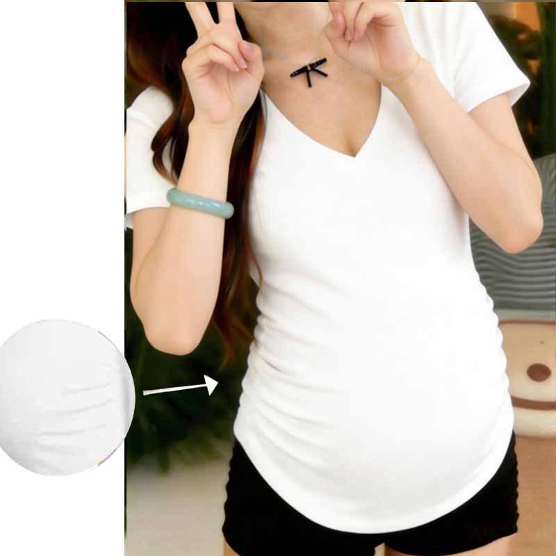 Customized Loose Fit Maternity T-shirt: Trendy, Belly-Covering, Solid Color Spring/Summer Top M for 42.5-52.5 kg
Customized Loose Fit Maternity T-shirt: Trendy, Belly-Covering, Solid Color Spring/Summer Top M for 42.5-52.5 kg