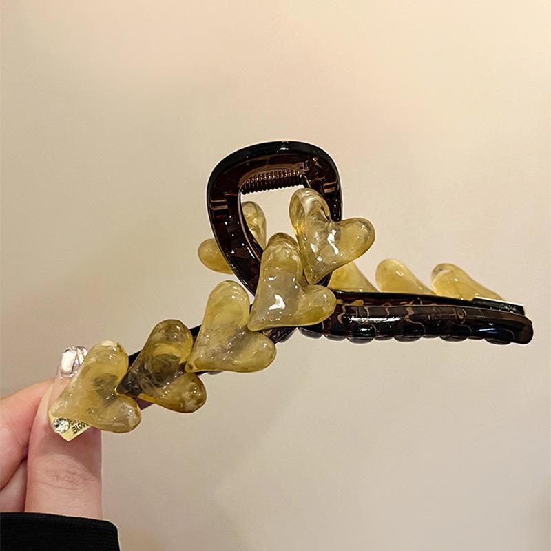 Любовь смола золотой стандарт заколка для волос Дондэмун простая заколка-краб для затылка нишевые модные милые аксессуары для волос
Любовь смола золотой стандарт заколка для волос Дондэмун простая заколка-краб для затылка нишевые модные милые аксессуары для волос