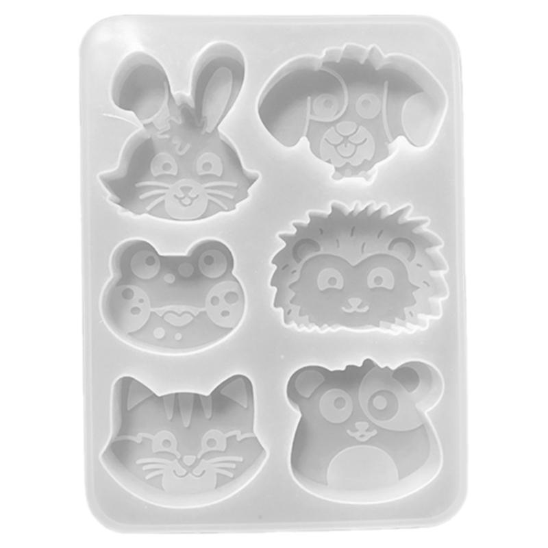 Силиконовые формы для свечей с животными, форма на 6 ячеек для эпоксидной смолы, свечей, мыла, мастики, конфет, желе, формы для торта, формы для шоколада 1
Силиконовые формы для свечей с животными, форма на 6 ячеек для эпоксидной смолы, свечей, мыла, мастики, конфет, желе, формы для торта, формы для шоколада 1