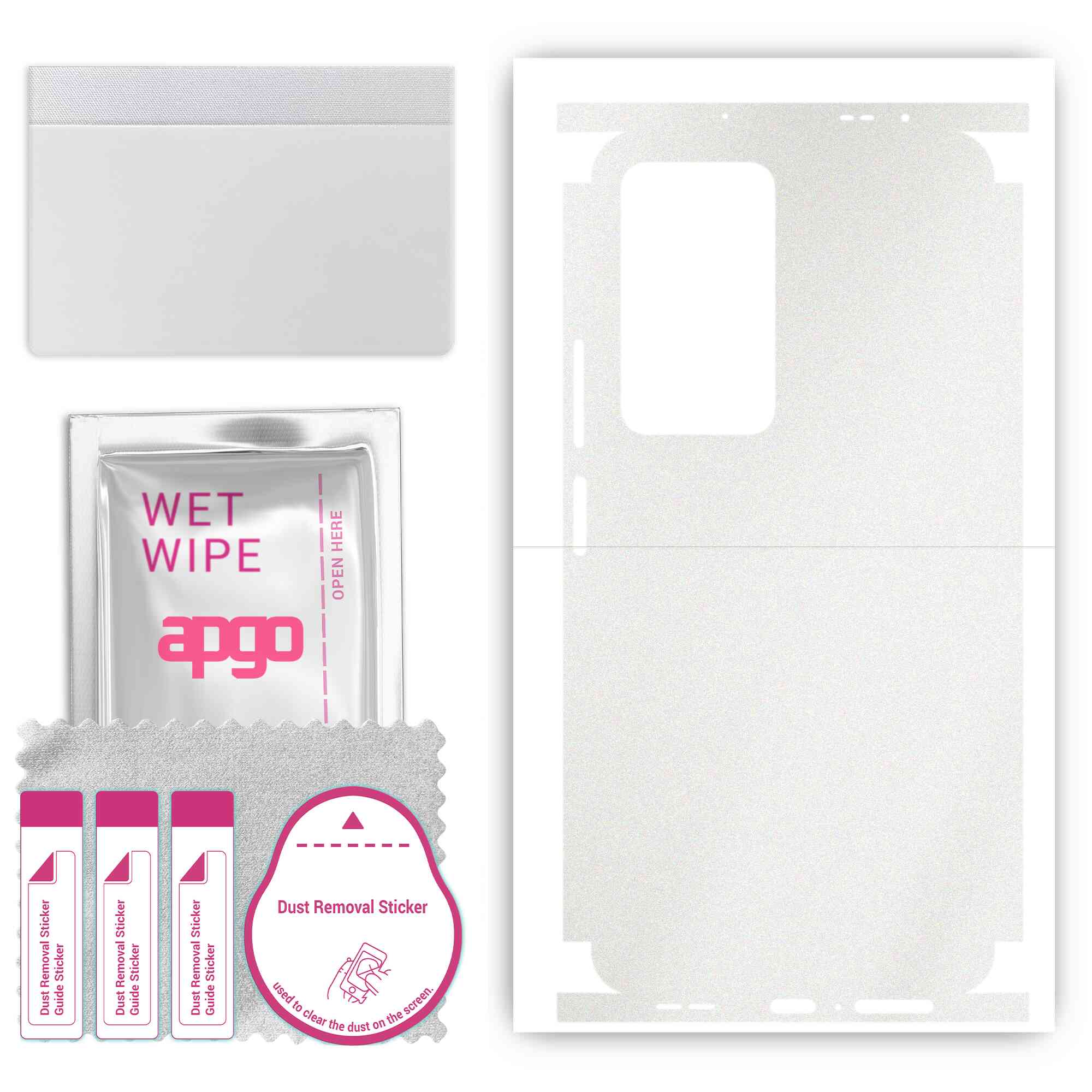 Apgo Protective Skin Sticker for the back+sides compatible with Xiaomi Poco F4, Full Wrap Film, Foil, Vinyl - Pattern Matte Transparent
Apgo Protective Skin Sticker for the back+sides compatible with Xiaomi Poco F4, Full Wrap Film, Foil, Vinyl - Pattern Matte Transparent