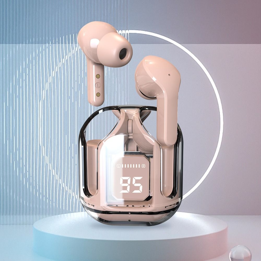 with Charging Case in Ear Headphones Transparent Cordless Earbud Wireless Earbuds Listening Music білий
with Charging Case in Ear Headphones Transparent Cordless Earbud Wireless Earbuds Listening Music білий