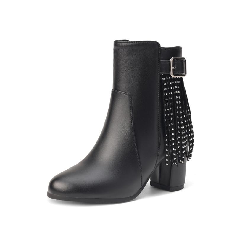 ANNYMOLI/женские ботильоны с круглым носком, на толстом высоком каблуке, с кисточками, пряжкой, молнией и заклепками, короткие ботинки, женская модная обувь, зимняя черная обувь 46 33 чёрный
ANNYMOLI/женские ботильоны с круглым носком, на толстом высоком каблуке, с кисточками, пряжкой, молнией и заклепками, короткие ботинки, женская модная обувь, зимняя черная обувь 46 33 чёрный