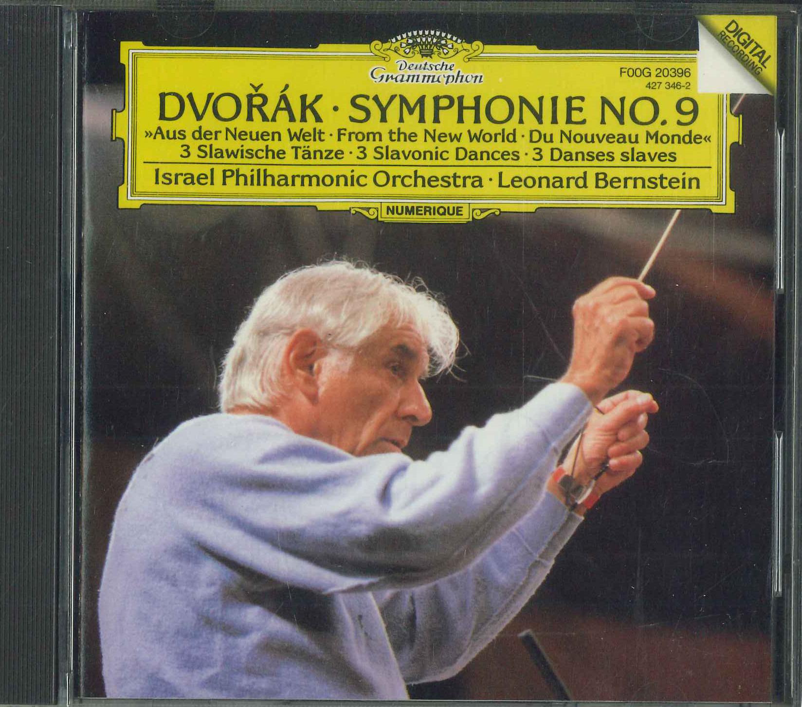CD DVORAK, ISRAEL PHILHARMONIC ORCHEST - Dvorak: Symphony No. 9 From the Ne F00G20396 POLYDOR 1989 Japan Classical Used
CD DVORAK, ISRAEL PHILHARMONIC ORCHEST - Dvorak: Symphony No. 9 From the Ne F00G20396 POLYDOR 1989 Japan Classical Used