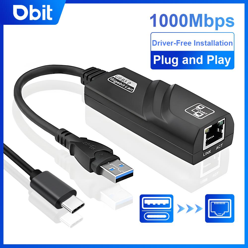10/100/1000Mbps USB 3.0 Wired USB TypeC To Rj45 Lan Ethernet Adapter RTL8153 Network Card for PC Macbook Windows Laptop
10/100/1000Mbps USB 3.0 Wired USB TypeC To Rj45 Lan Ethernet Adapter RTL8153 Network Card for PC Macbook Windows Laptop