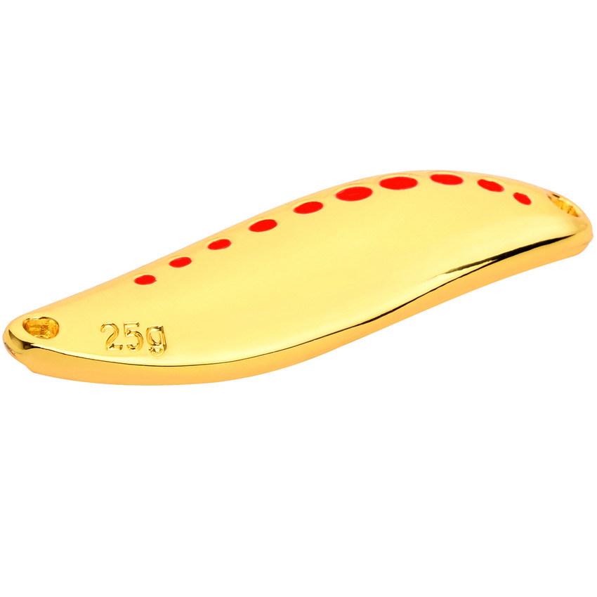 Red Dot Leech Metal Spinner Lure for Long Casts - Ideal for Bass, Asp, Catfish 2.5g-3cm (Single Hook)
Red Dot Leech Metal Spinner Lure for Long Casts - Ideal for Bass, Asp, Catfish 2.5g-3cm (Single Hook)