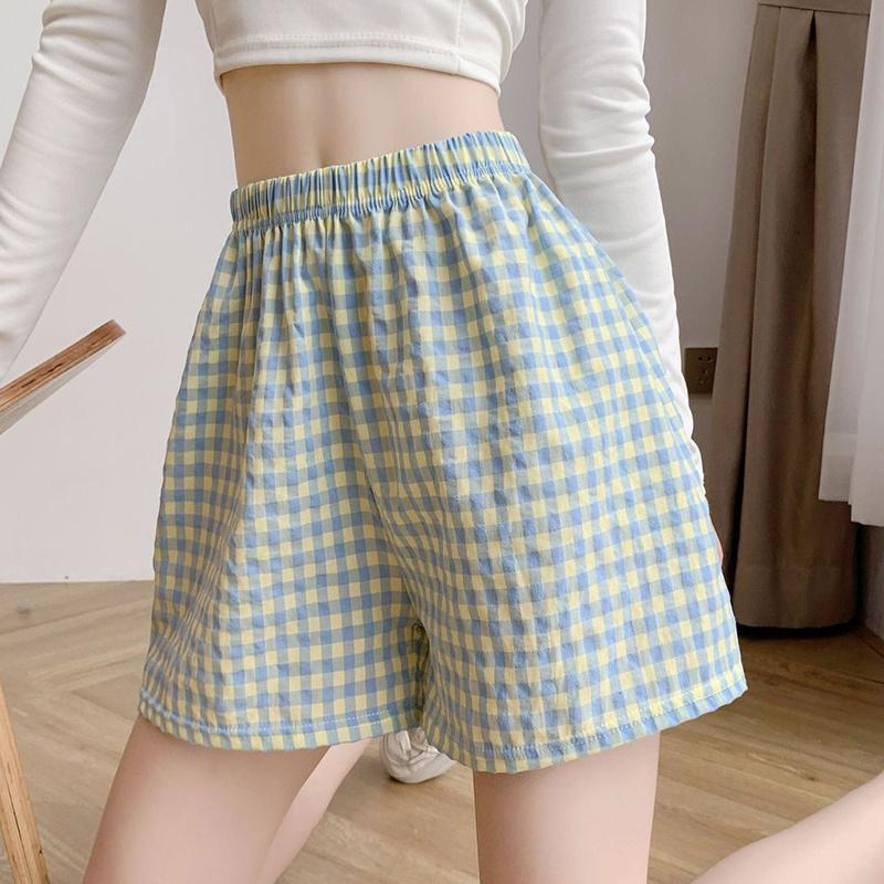 Summer Women s Plaid Pajama Bottoms Summer Soft Thin Loose Shorts Casual Pant for Yoga Gym Running M синій
Summer Women s Plaid Pajama Bottoms Summer Soft Thin Loose Shorts Casual Pant for Yoga Gym Running M синій