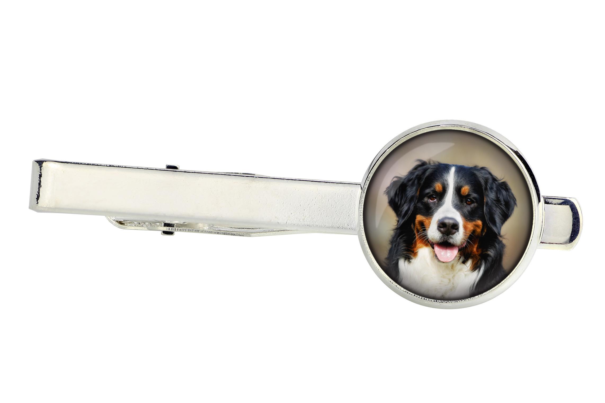 Bernese Mountain Dog, Berner Sennenhund - tie clip, ornament, jewelry for an evening outfit by Art-Dog
Bernese Mountain Dog, Berner Sennenhund - tie clip, ornament, jewelry for an evening outfit by Art-Dog