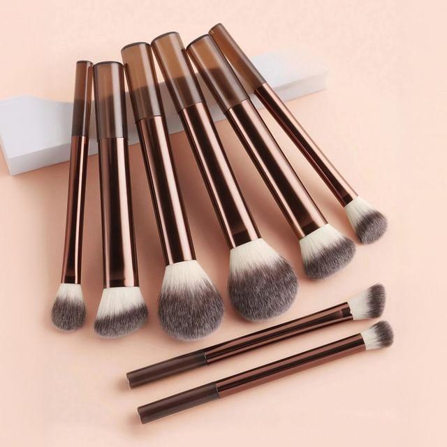Stroke of Beauty - Set of 8: Makeup Brush Set of 8 - Coffee
Stroke of Beauty - Set of 8: Makeup Brush Set of 8 - Coffee