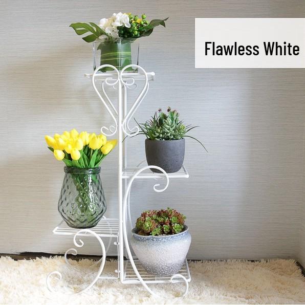 Многоярусная кованая железная подставка для цветов потос для декора внутреннего балкона и гостиной. Four-layer Stand белый
Многоярусная кованая железная подставка для цветов потос для декора внутреннего балкона и гостиной. Four-layer Stand белый