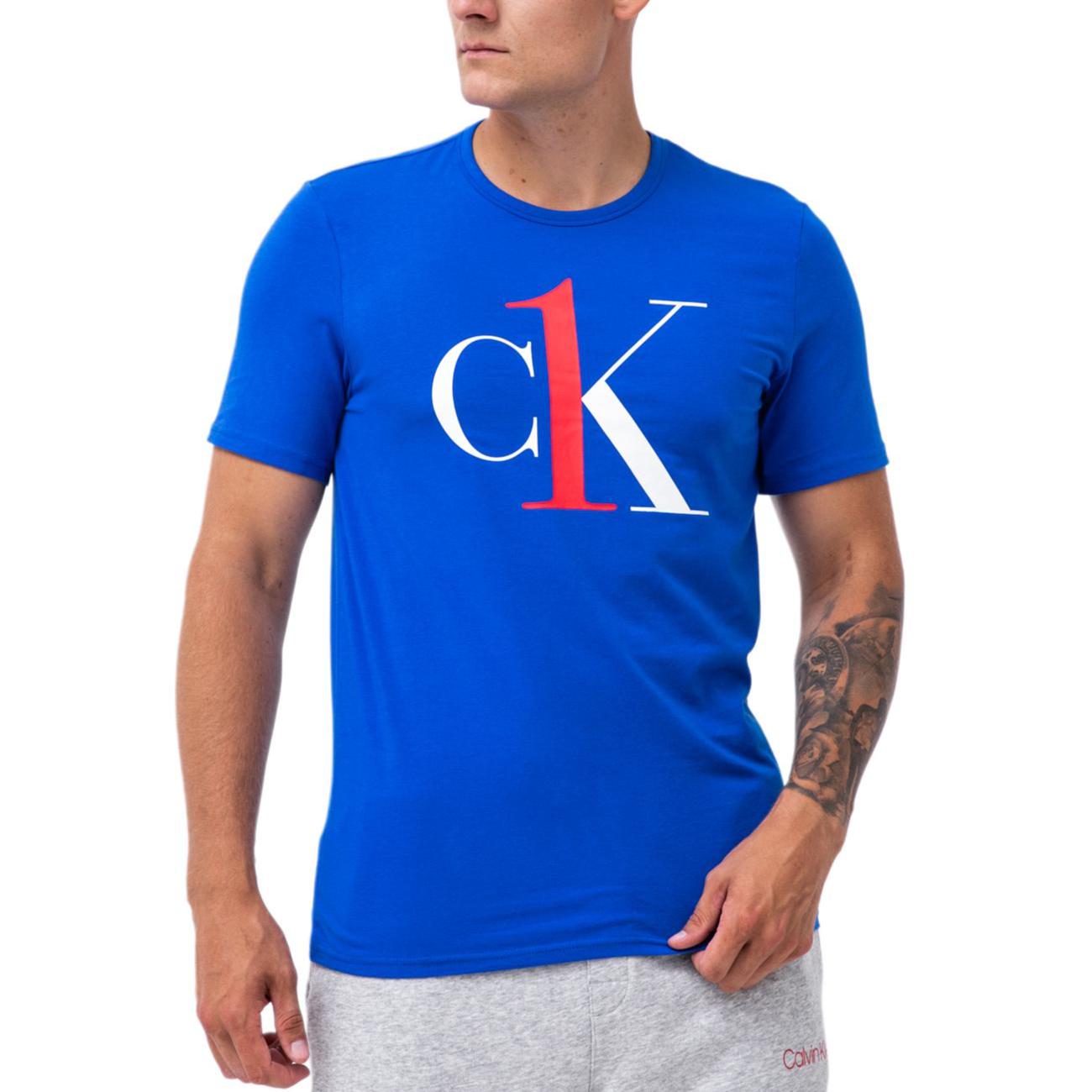 Calvin Klein Letter Logo Print Comfortable Simple Round Neck Short Sleeve T-Shirt Men T-Shirts Royal-Blue NM1903-401 S
Calvin Klein Letter Logo Print Comfortable Simple Round Neck Short Sleeve T-Shirt Men T-Shirts Royal-Blue NM1903-401 S
