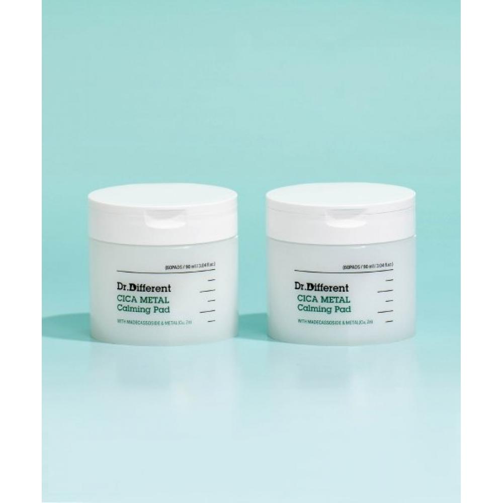 Dr.different Sika Metal Calming Pad 60 Sheets Duo Set Sika metal calming pad*2EA
Dr.different Sika Metal Calming Pad 60 Sheets Duo Set Sika metal calming pad*2EA