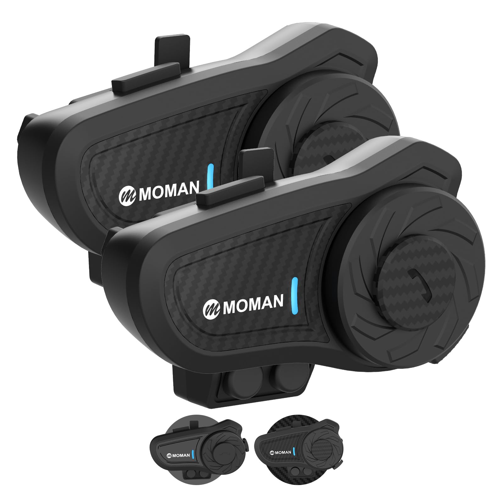 Motorcycle Moman H2 PRO Set of Ivory 1000m communication simultaneous DSP CVC music IP65 voice guidance music IP65 easy to Japanese instruction
Motorcycle Moman H2 PRO Set of Ivory 1000m communication simultaneous DSP CVC music IP65 voice guidance music IP65 easy to Japanese instruction