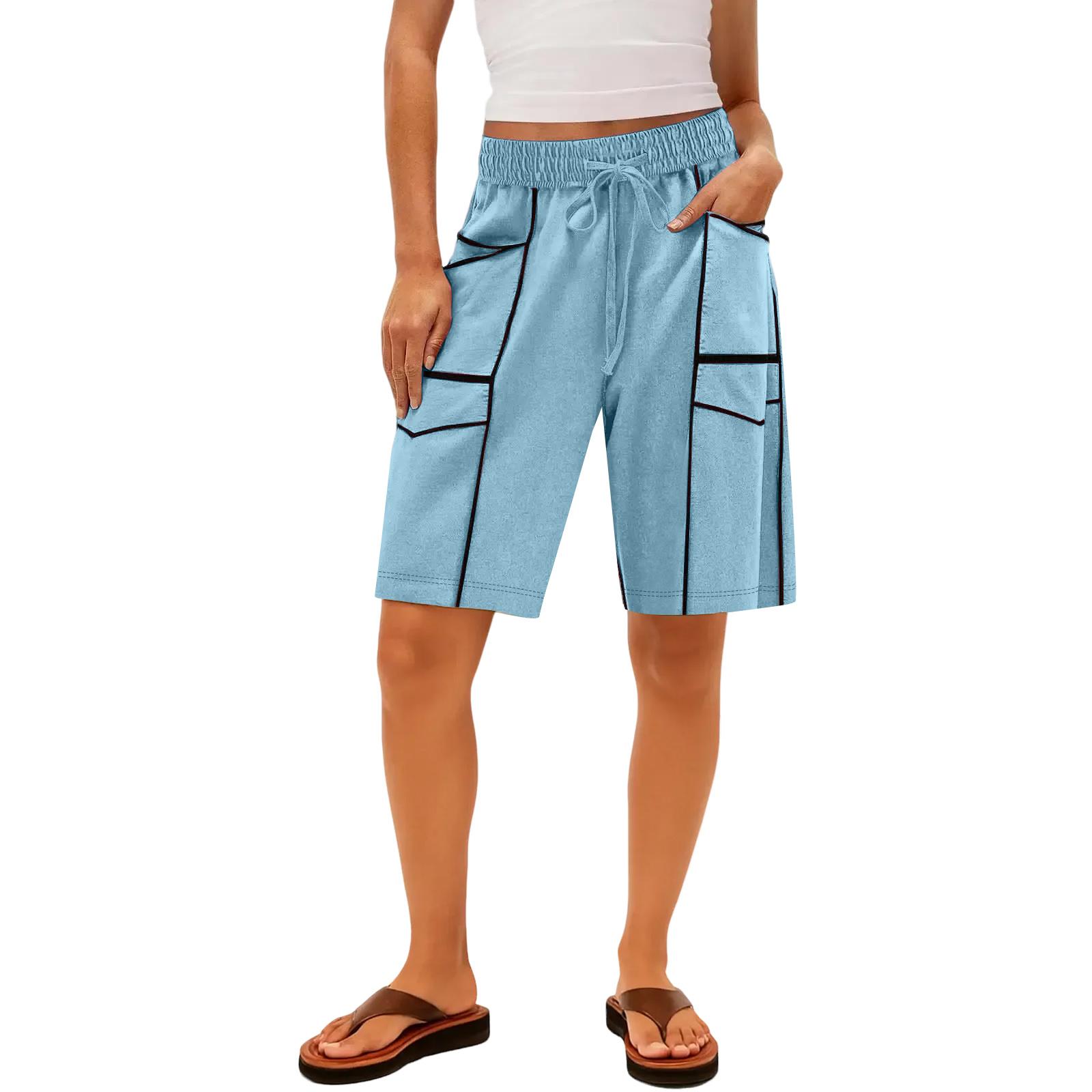 Women s Wide Leg High-Waisted Straight Leg Patch Pocket Casual Five-Inch Pants M
Women s Wide Leg High-Waisted Straight Leg Patch Pocket Casual Five-Inch Pants M