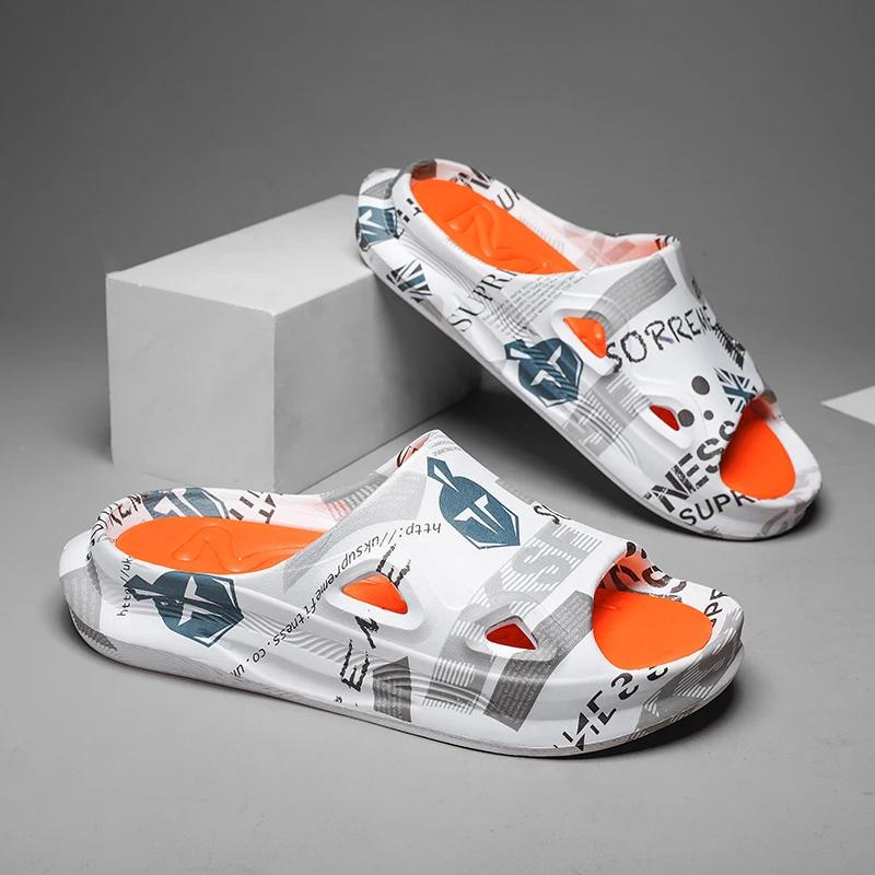 Летние высококачественные тапочки мужские противоскользящие модные мужские пляжные туфли на толстой подошве износостойкие садовые туфли новые мужские туфли46 39-40 белый
Летние высококачественные тапочки мужские противоскользящие модные мужские пляжные туфли на толстой подошве износостойкие садовые туфли новые мужские туфли46 39-40 белый