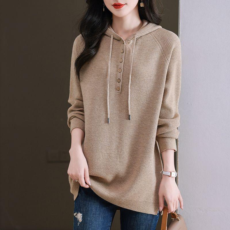 Топ для женщин Осень Зима Большой размер Свободный Длинный рукав Вязаный Худи Свитер Пуловер Свитеры Топ XXXL
Топ для женщин Осень Зима Большой размер Свободный Длинный рукав Вязаный Худи Свитер Пуловер Свитеры Топ XXXL