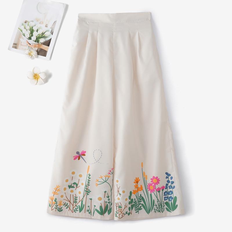 ZANZEA Womens Casual Loose Floral Print Wide Leg Pants S абрикосовий
ZANZEA Womens Casual Loose Floral Print Wide Leg Pants S абрикосовий