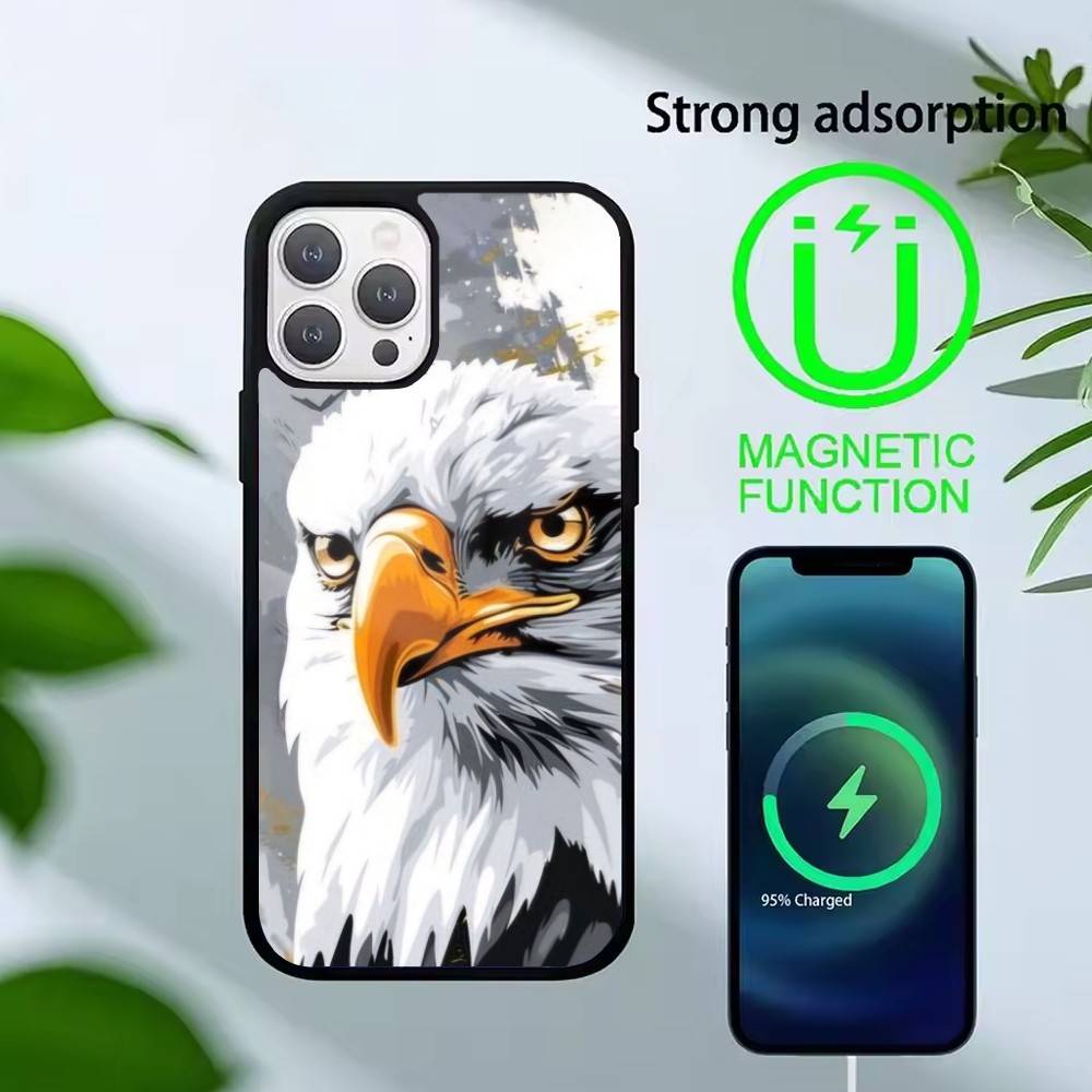 Cool Eagle Phone Case For iPhone17,16,15,14,13 Plus,Pro Max Magnetic For Magsafe Wireless Charging iPhone11
Cool Eagle Phone Case For iPhone17,16,15,14,13 Plus,Pro Max Magnetic For Magsafe Wireless Charging iPhone11