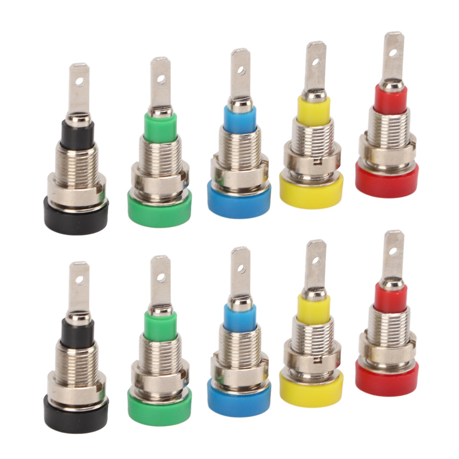 Гнездо типа «банан» 2 мм, латунь, безопасная, 5 цветов, панельное крепление, зажим для электроники, судов, автофургонов
Гнездо типа «банан» 2 мм, латунь, безопасная, 5 цветов, панельное крепление, зажим для электроники, судов, автофургонов