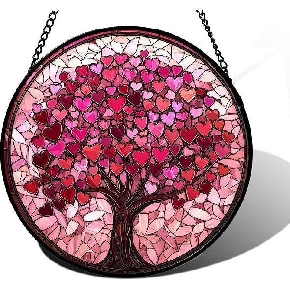 Stained Glass Window Hanging Pink Green Insect Theme Butterfly Suncatcher Door Garden Sun Catcher Decor Birthday Christmas for Mom Woman Nana Men tree
Stained Glass Window Hanging Pink Green Insect Theme Butterfly Suncatcher Door Garden Sun Catcher Decor Birthday Christmas for Mom Woman Nana Men tree