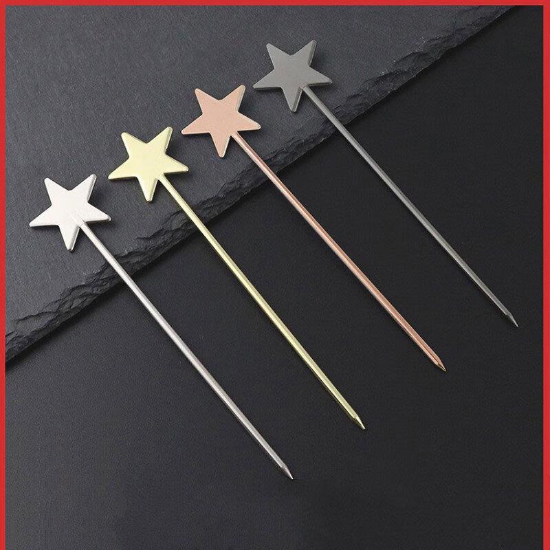 Shangqi Star Stainless Steel Cocktail Picks
Shangqi Star Stainless Steel Cocktail Picks