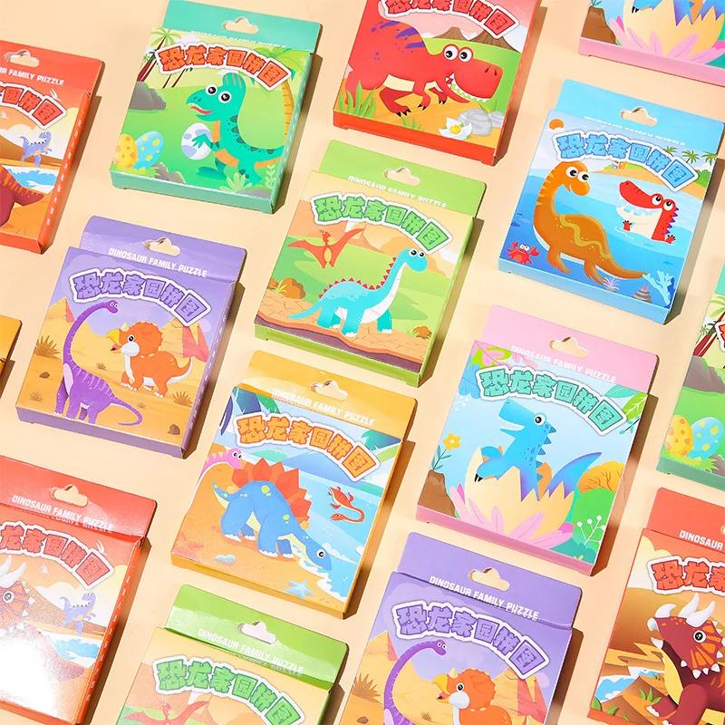10 Boxes Cartoon Jungle Dinosaur Theme Paper Jigsaw Puzzle Toys for Kids Boy Birthday Party Favors Pinata Fillers School Prizes
10 Boxes Cartoon Jungle Dinosaur Theme Paper Jigsaw Puzzle Toys for Kids Boy Birthday Party Favors Pinata Fillers School Prizes