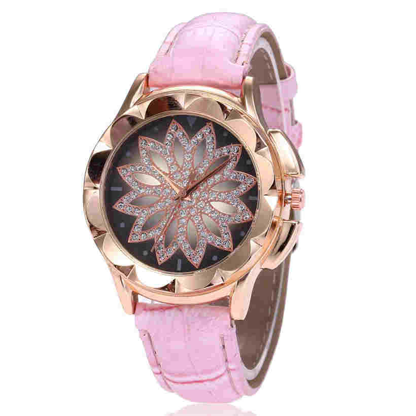 Creative Rose Gold Ladies Quartz Watch Casual Simple Leather Strap Women Wrist Watch
Creative Rose Gold Ladies Quartz Watch Casual Simple Leather Strap Women Wrist Watch