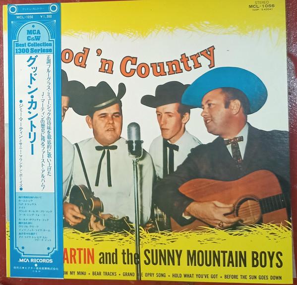 LP Record JIMMY MARTIN SUNNY MOUNTAIN BOYS Good n Country MCL1056 MCA 1973 Japan Obi CountryFolk Used
LP Record JIMMY MARTIN SUNNY MOUNTAIN BOYS Good n Country MCL1056 MCA 1973 Japan Obi CountryFolk Used