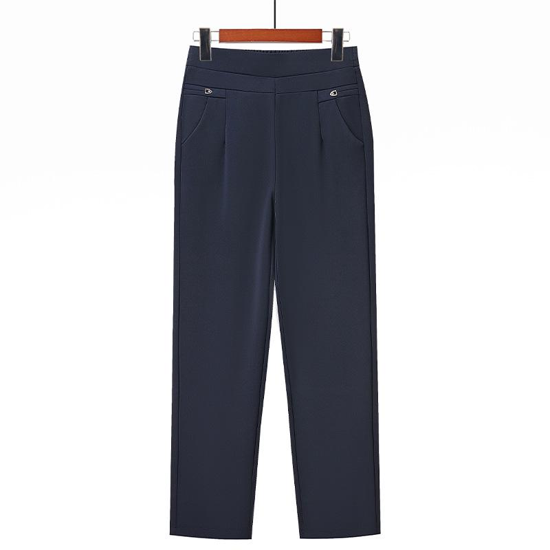 Mom s Spring High-Waisted Straight-Leg Pants: Stylish, Versatile, Slimming Casual Long Pants for Mid-Aged Women 3XL (suggested 120-135 jin) синій
Mom s Spring High-Waisted Straight-Leg Pants: Stylish, Versatile, Slimming Casual Long Pants for Mid-Aged Women 3XL (suggested 120-135 jin) синій