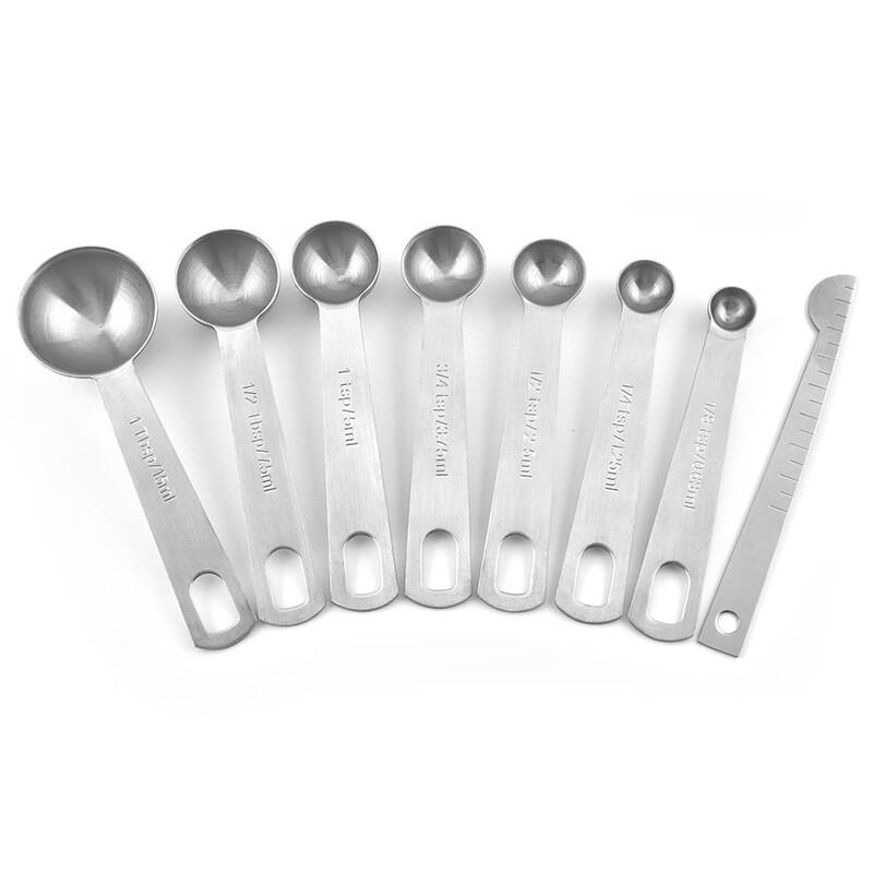 ZISIZ 8-Piece Stainless Steel Measuring Spoon Set
ZISIZ 8-Piece Stainless Steel Measuring Spoon Set