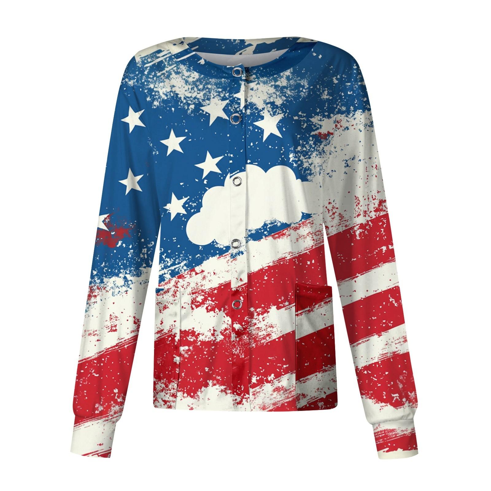 Women s Casual Long Sleeve Single Breasted Christmas Printed Dry- Top XL синій
Women s Casual Long Sleeve Single Breasted Christmas Printed Dry- Top XL синій