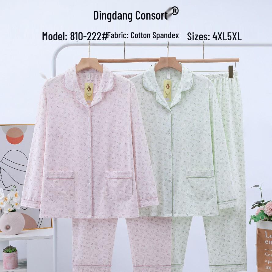 Dingdang Guifei Women s Cozy Turn-Down Collar Pajama Set - Long Sleeve Top & Pants for Autumn/Winter 5XL
Dingdang Guifei Women s Cozy Turn-Down Collar Pajama Set - Long Sleeve Top & Pants for Autumn/Winter 5XL