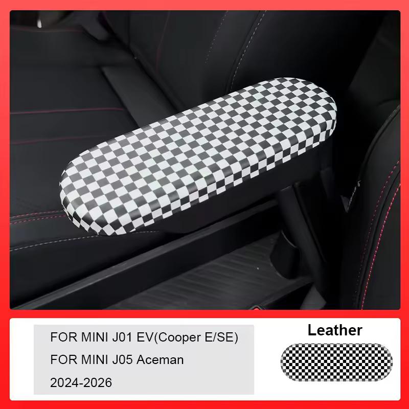 Car Center Console Storage Box Armrest Panel Cover Sticker for Mini Cooper E SE J01 J05 Aceman 2024-2026 Interior Accessories чорний білий колір
Car Center Console Storage Box Armrest Panel Cover Sticker for Mini Cooper E SE J01 J05 Aceman 2024-2026 Interior Accessories чорний білий колір