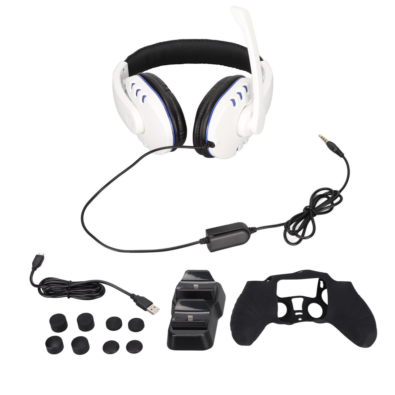 For PS5 Controller Accessories 12 in 1 Gaming Headset Dual Charging Station Protective Case Thumb
For PS5 Controller Accessories 12 in 1 Gaming Headset Dual Charging Station Protective Case Thumb