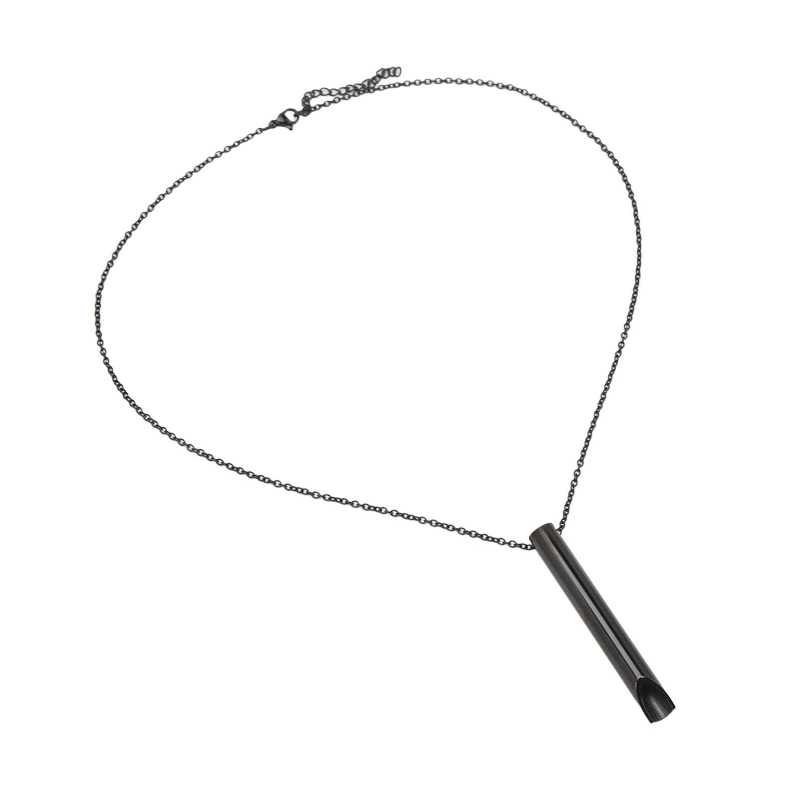 Ожерелье с тревожным дыханием для медитации, снятия стресса, подвеска из нержавеющей стали 6 см, успокаивающее, осознанное чёрный
Ожерелье с тревожным дыханием для медитации, снятия стресса, подвеска из нержавеющей стали 6 см, успокаивающее, осознанное чёрный