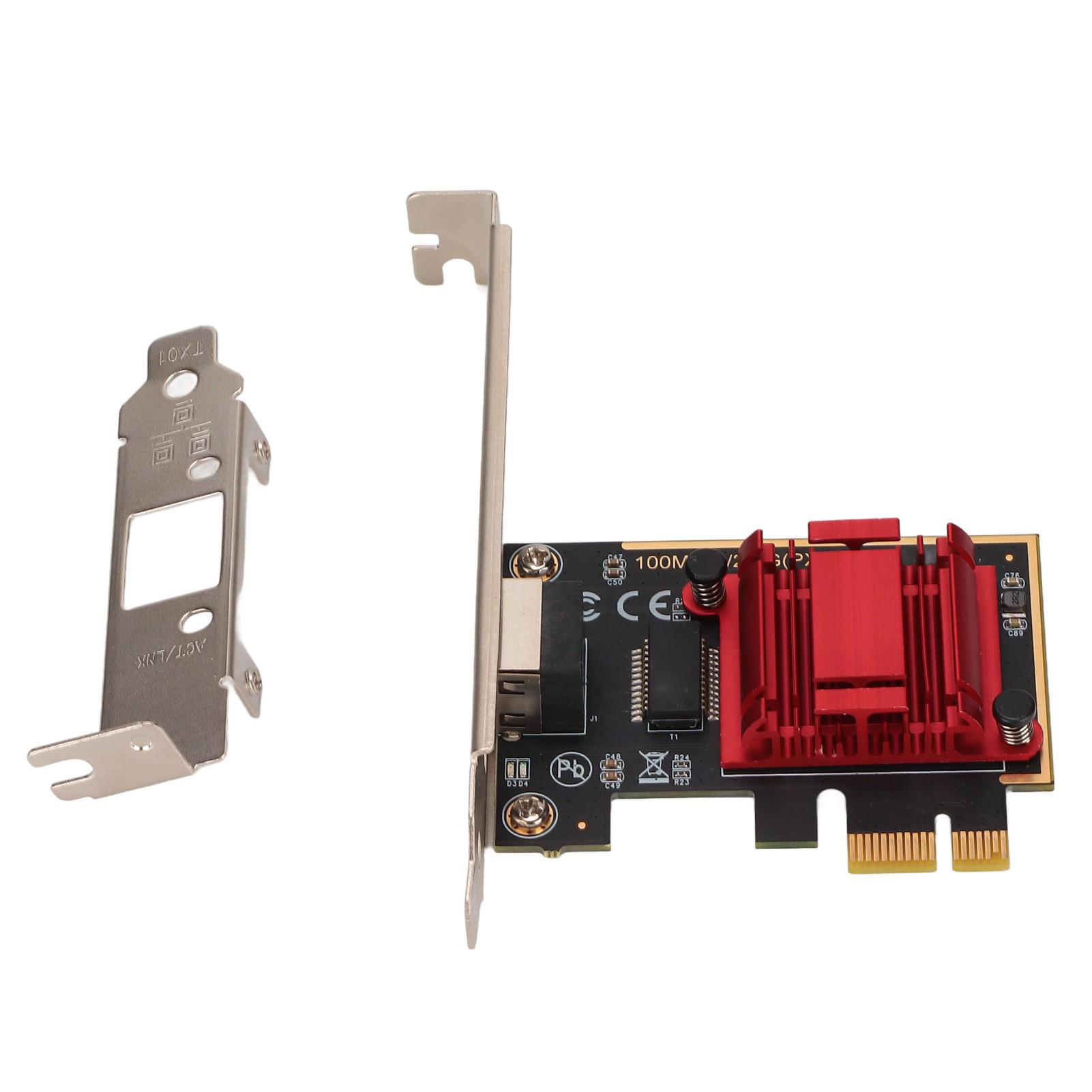 PCIe Internet Adapter 2.5Gbps 25001000100Mbps RJ45 Port PCI Express Gigabit Ethernet Card for
PCIe Internet Adapter 2.5Gbps 25001000100Mbps RJ45 Port PCI Express Gigabit Ethernet Card for