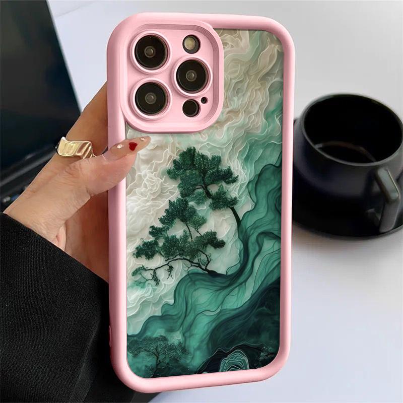 Chinese Style Cloud Mist Green Pine Phone Case For iPhone 16 Pro Max 15 14 13 12 11 XS MAX X XR 7 8 Plus MINI 16E Colorful Cover iPhone 16 Pro Max
Chinese Style Cloud Mist Green Pine Phone Case For iPhone 16 Pro Max 15 14 13 12 11 XS MAX X XR 7 8 Plus MINI 16E Colorful Cover iPhone 16 Pro Max