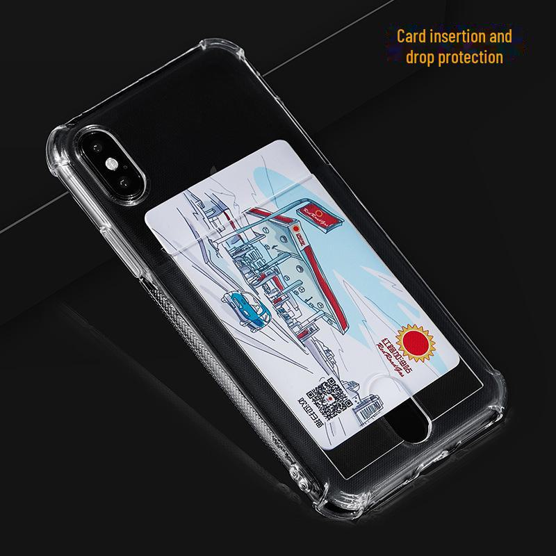 Apple 15 Pro Max Anti-Fall TPU Card Holder Case, 16 Pro Compatible, High Transparency iPhone 7G/8G/SE
Apple 15 Pro Max Anti-Fall TPU Card Holder Case, 16 Pro Compatible, High Transparency iPhone 7G/8G/SE