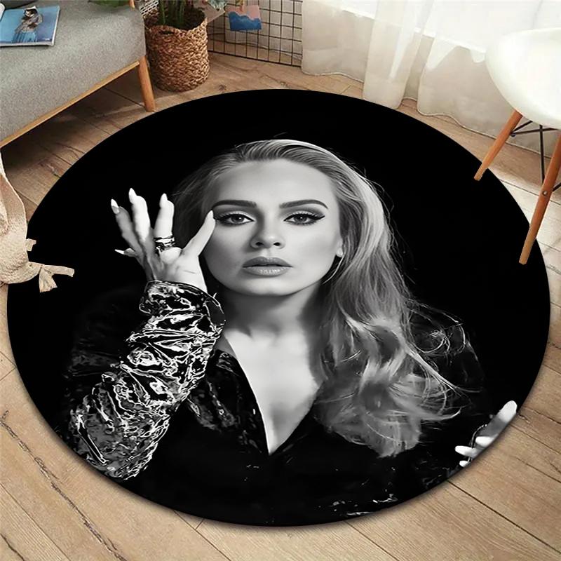 Adele Round Area Rug,Carpet Rug for Living Room Bedroom Sofa Playroom Decor,Non-slip Floor Mat 80cmx80cm
Adele Round Area Rug,Carpet Rug for Living Room Bedroom Sofa Playroom Decor,Non-slip Floor Mat 80cmx80cm