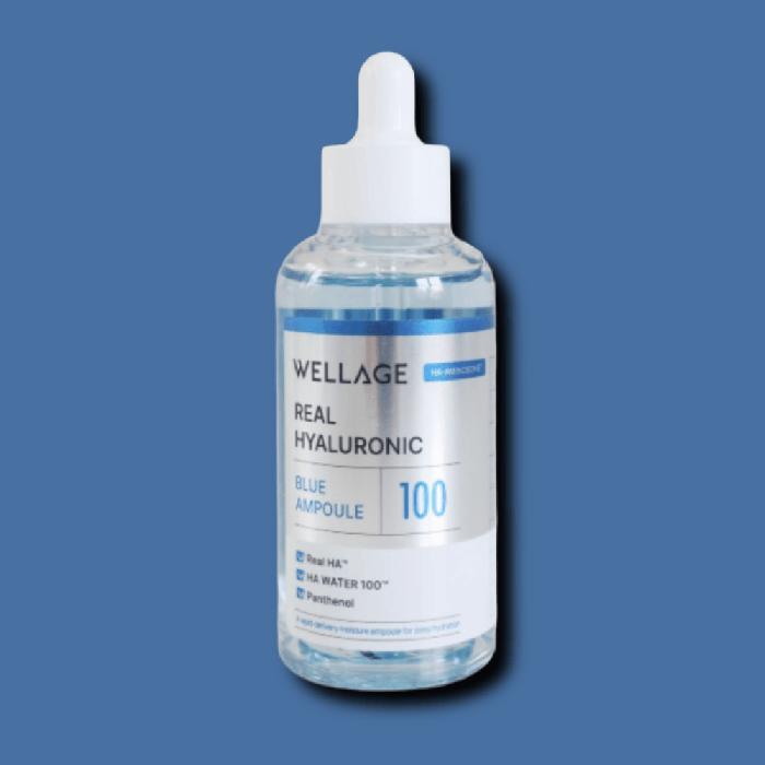 WELLAGE Real Hyaluronic Blue Ampoule 100ml x 1 (43477041)
WELLAGE Real Hyaluronic Blue Ampoule 100ml x 1 (43477041)