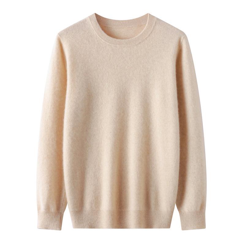 Men s Round Neck Camel Wool/Cashmere Sweater, Autumn Knitwear Pullover S
Men s Round Neck Camel Wool/Cashmere Sweater, Autumn Knitwear Pullover S