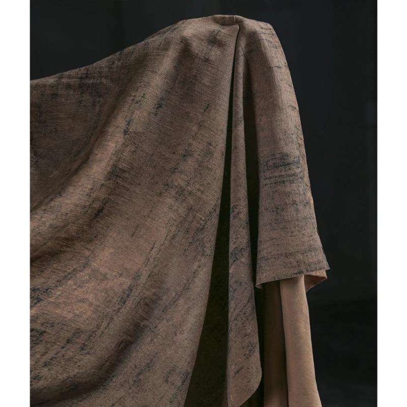 Retro Brown Coffee Micro-particles Do Old Texture Cotton Linen Dress Coat Wide Leg Pants Clothing Designer Fabric 50x150cm
Retro Brown Coffee Micro-particles Do Old Texture Cotton Linen Dress Coat Wide Leg Pants Clothing Designer Fabric 50x150cm