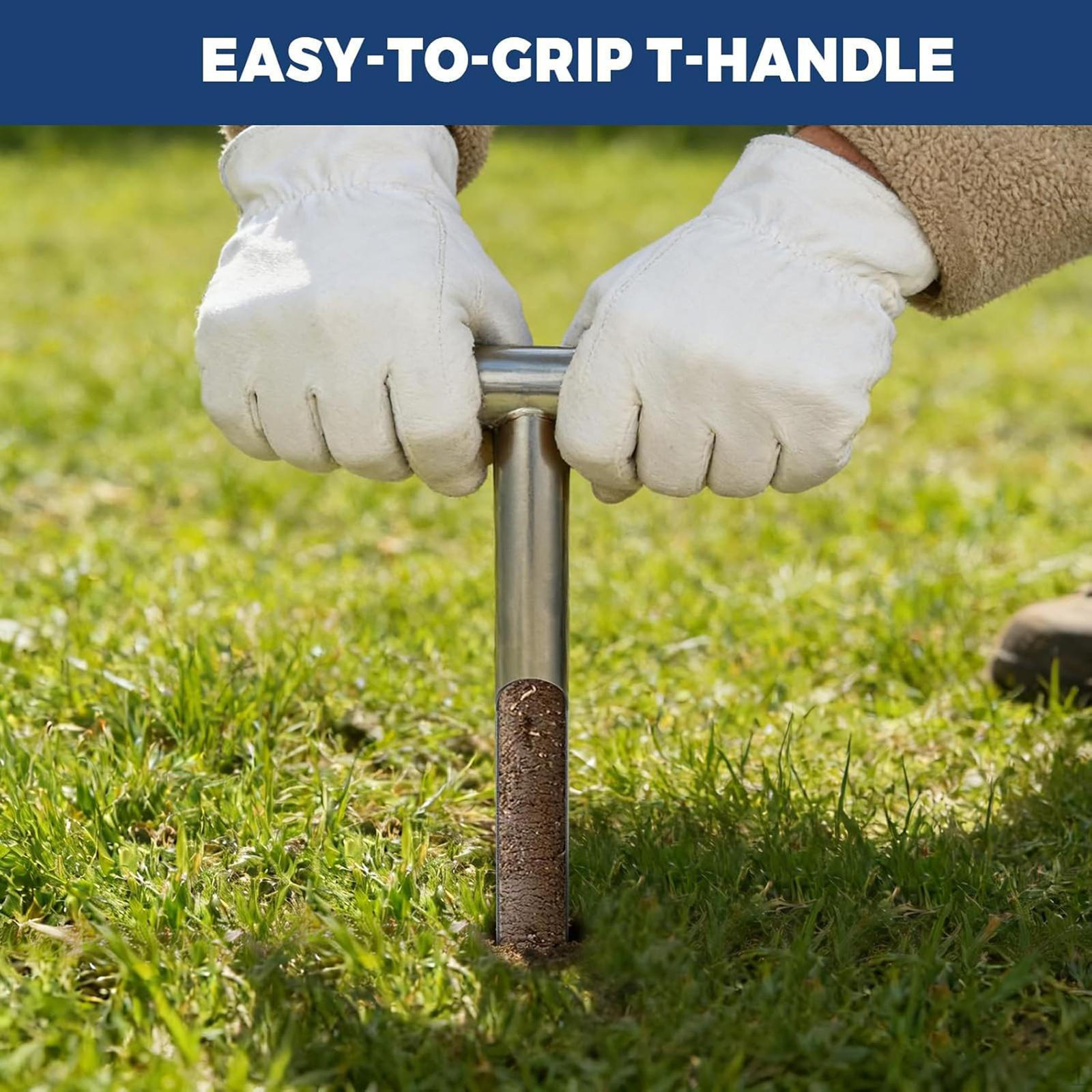 52cm Soil Sampler Stainless Steel Easy to Use Sampling Tool Handheld Core for Yard
52cm Soil Sampler Stainless Steel Easy to Use Sampling Tool Handheld Core for Yard